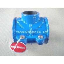 PVC / PE / Di / Steel Pipe Saddle Clamp